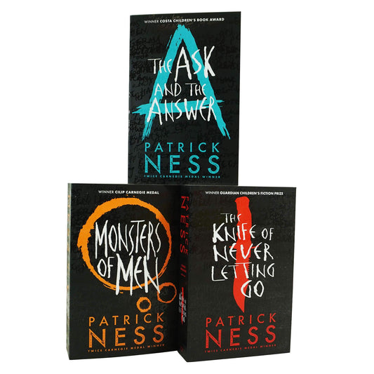 Chaos Walking Series By Patrick Ness 3 Books Box Set - Ages 14+ - Paperback