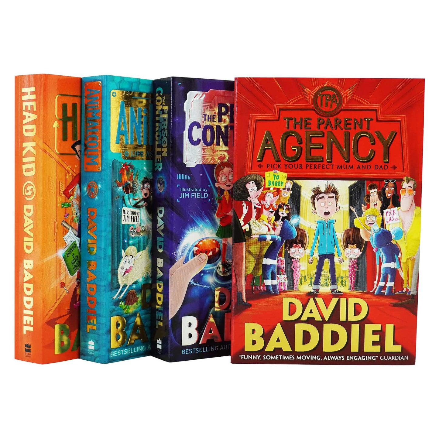 David Baddiel 4 Books Collection Set - Ages 9-14 - Paperback 9-14 HarperCollins Publishers