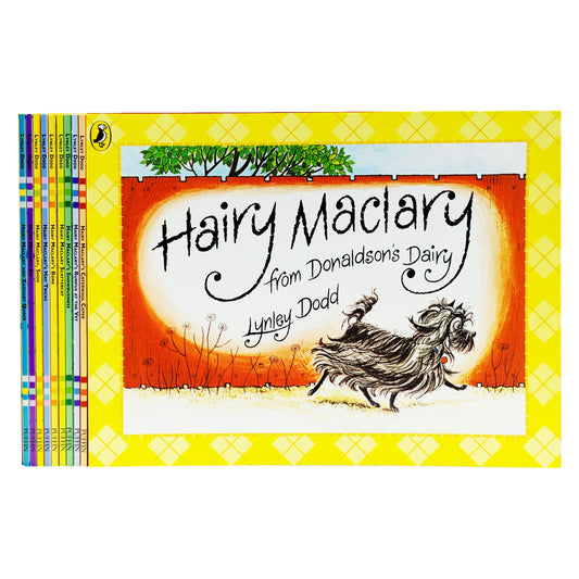 Hairy Maclary and Friends by Lynley Dodd 10 Picture Books Collection Set - Age 3+- Paperback
