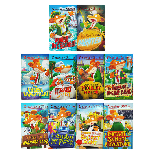 Geronimo Stilton The 10 Book Collection (Series 2) Box Set - Ages 5-7 - Paperback 5-7 Sweet Cherry Publishing