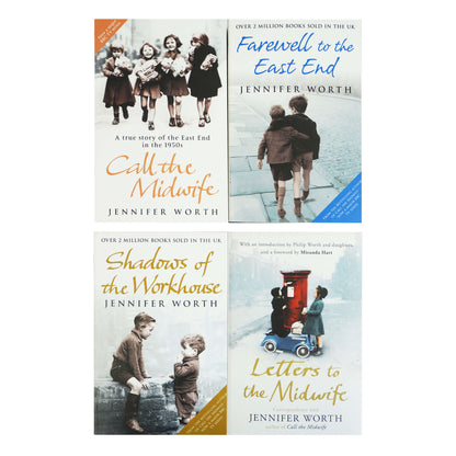 Call the Midwife 4 Book Set by Jennifer Worth - Adult - Paperback Non-Fiction W&N