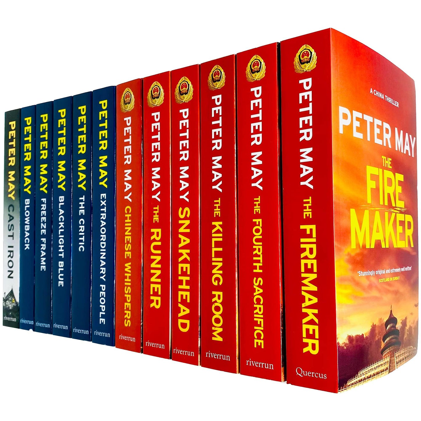 The Enzo Files & China Thrillers Series by Peter May 12 Books Collection Set - Fiction - Paperback