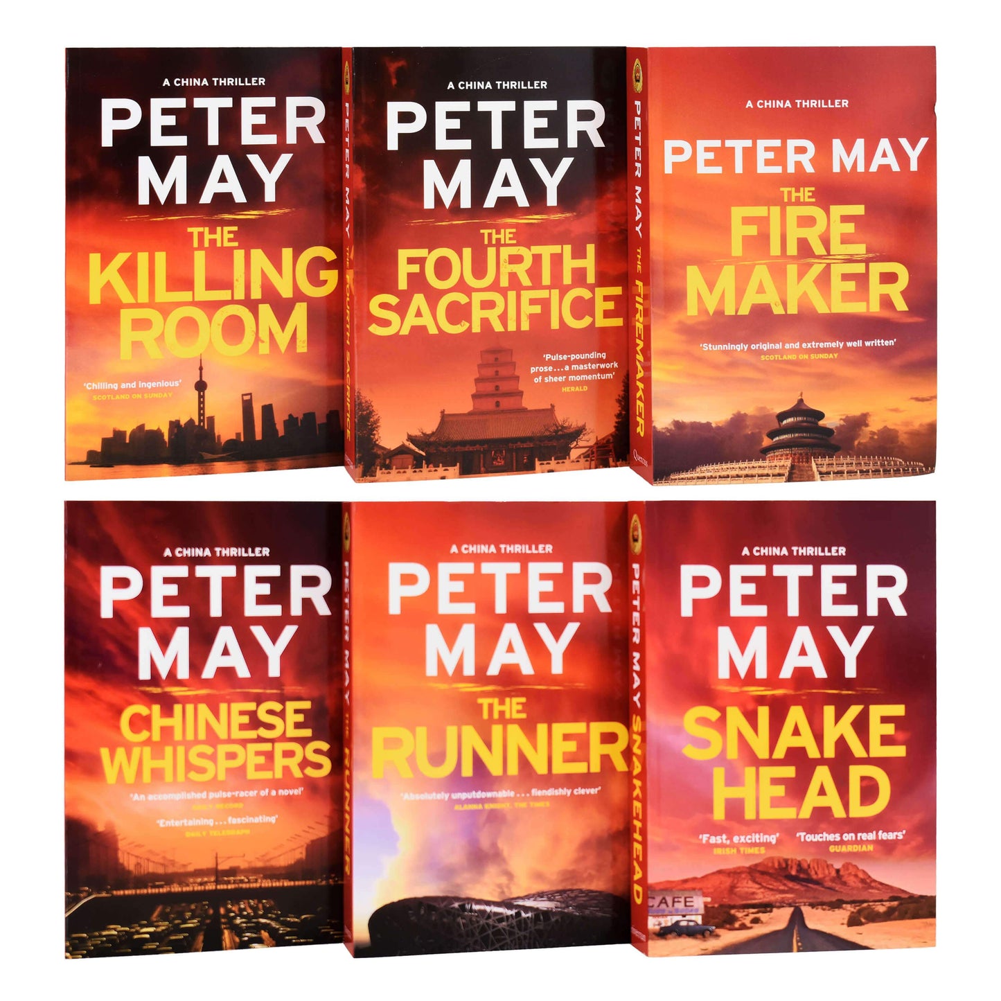 The China Thrillers by Peter May The Complete 6 Books Collection Set - Fiction - Paperback