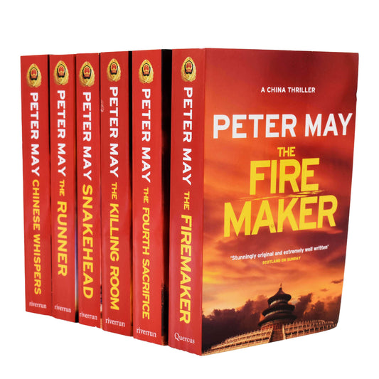 The China Thrillers by Peter May The Complete 6 Books Collection Set - Fiction - Paperback