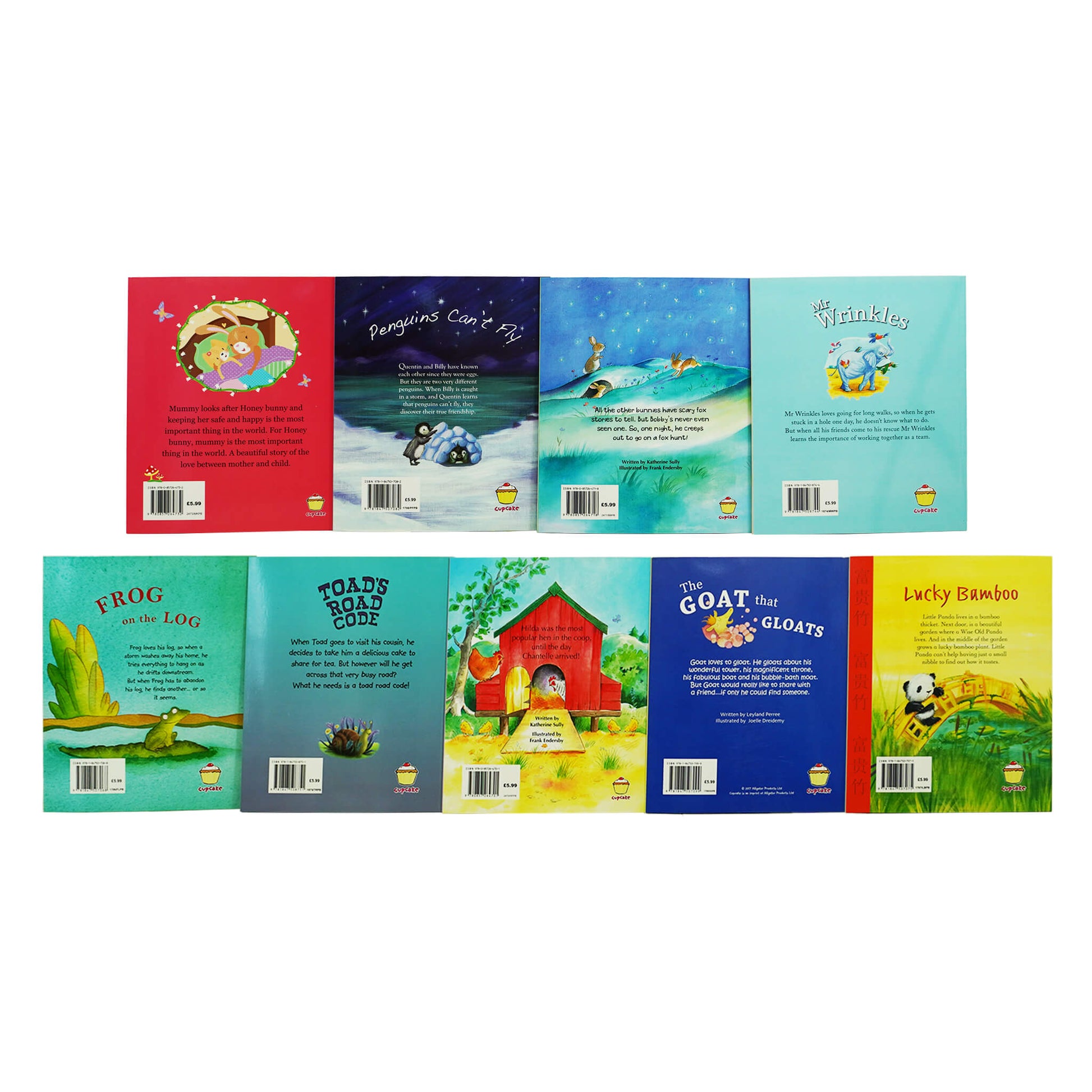 9 Childrens Picture Books Collection - Ages 2+ - Paperback 0-5 Alligator Books