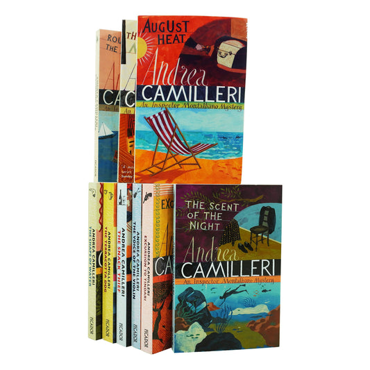 Inspector Montalbano by Andrea Camilleri Books 1-10 Collection Set - Fiction - Paperback Fiction Picador