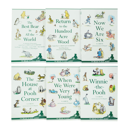 Winnie-The-Pooh The Complete Collection 6 Books Set By A. A. Milne - Ages 7-9 - Paperback 7-9 Egmont Publishing