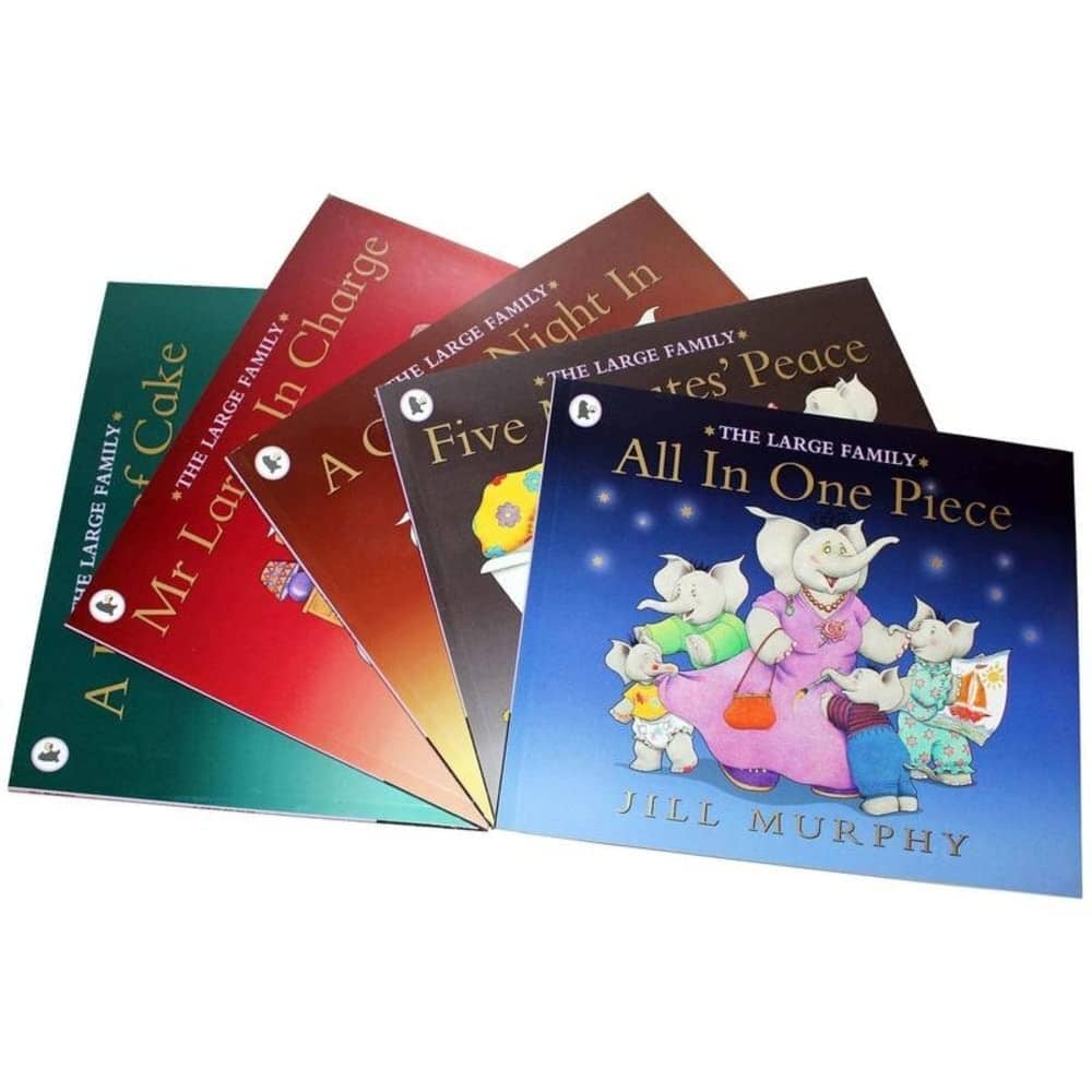 Five Minutes Peace & Other Stories (Large Family Collection) 5 Books Box Set By Jill Murphy - Ages 3+ - Paperback