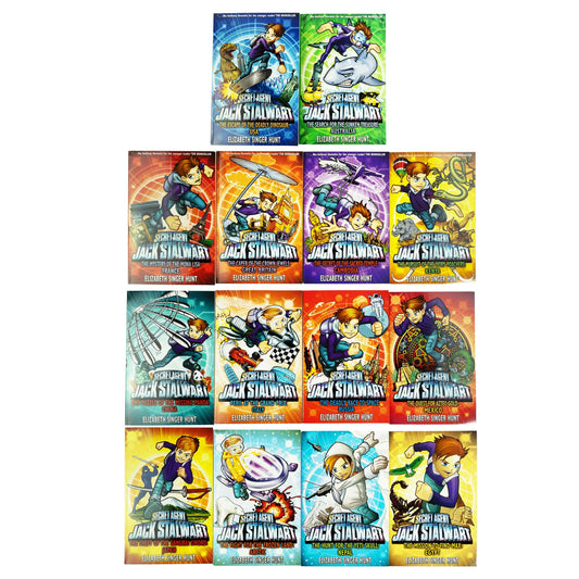 Secret Agent Jack Stalwart Collection By Elizabeth Singer Hunt 14 Books Set - Ages 5+ - Paperback 5-7 Red Fox