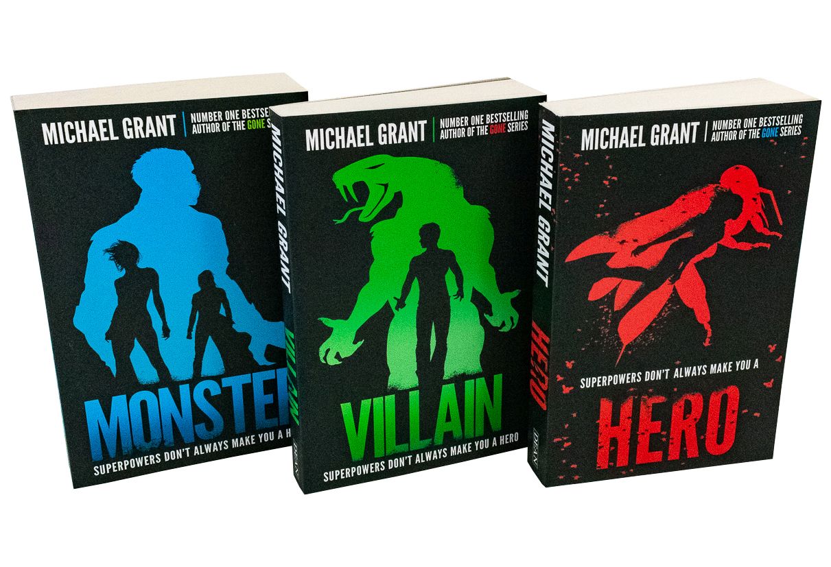 The Monster Series By Michael Grant 3 Books Collection Set - Ages 12 years and up - Paperback Young Adult Dean