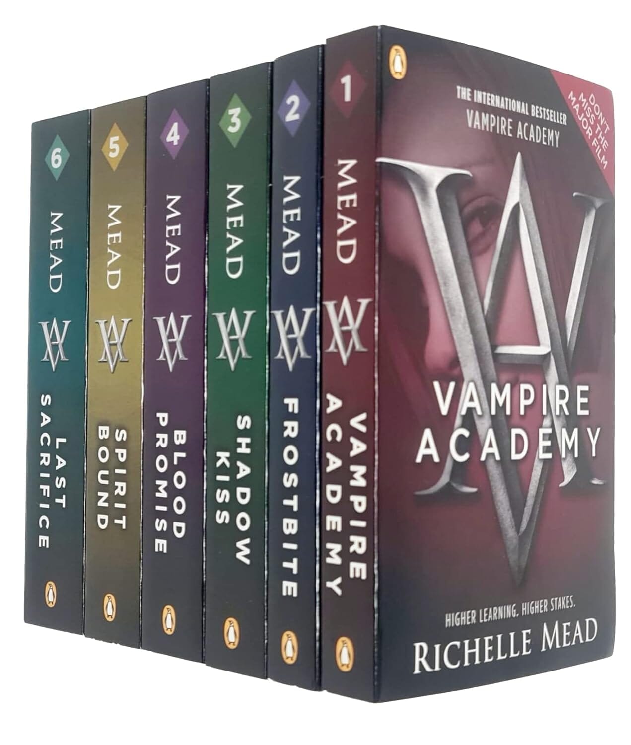 Vampire Academy Series By Richelle Mead 6 Books Collection Set - Ages 12-16 - Paperback