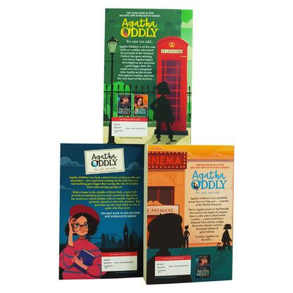 Agatha Oddly Detective Series 3 Books Collection Set By Lena Jones - Ages 11+ - Paperback 9-14 HarperCollins Publishers