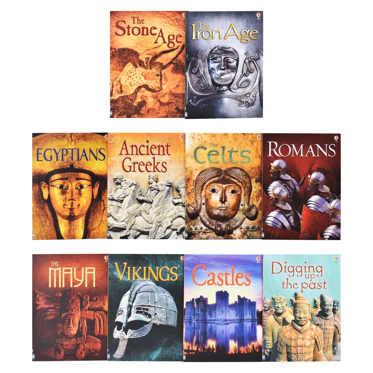 Usborne Beginners History 10 Books Collection Set - Ages 4-7 - Paperback