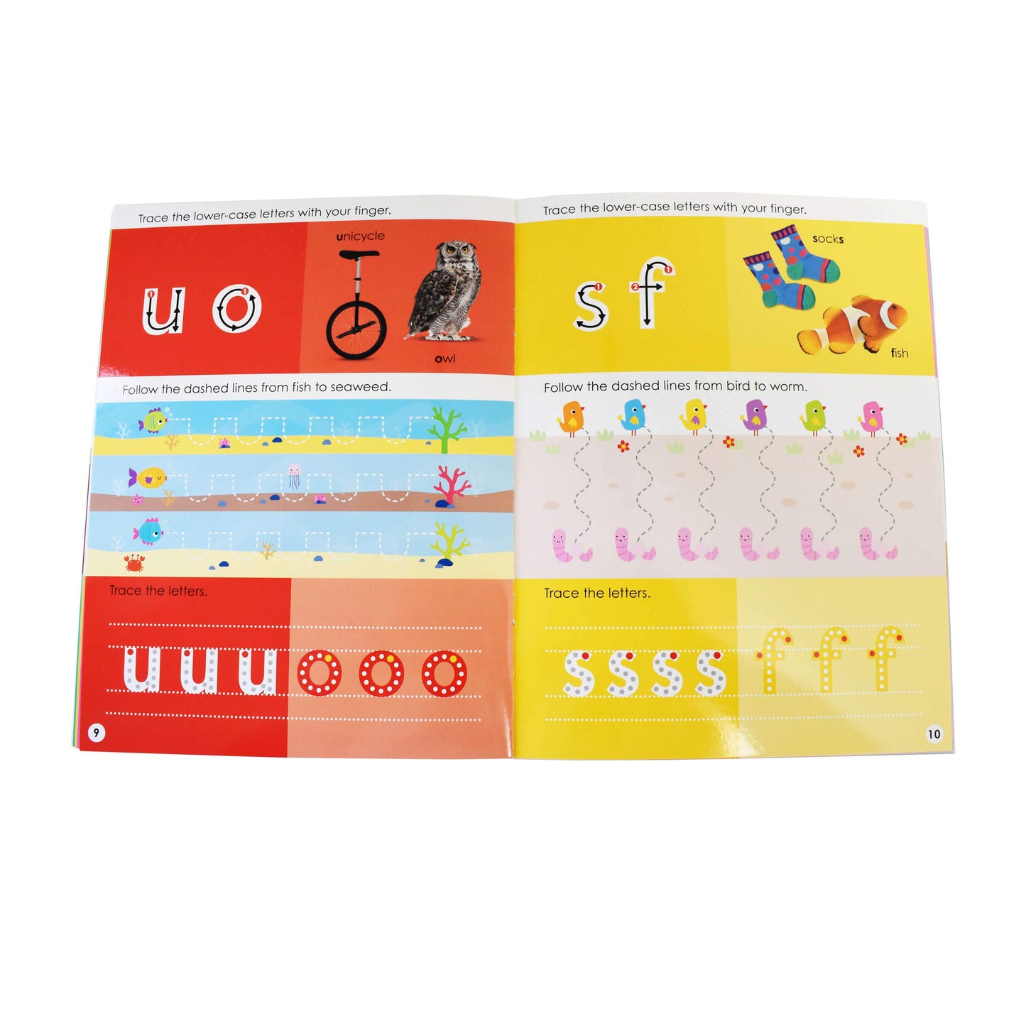 Ready Set Learn 10 Early Learning Wipe Clean Books Colours Shapes Numbers Phonics Handwriting Counting - Ages 3+ – Paperback