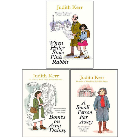 Out Of The Hitler Time by Judith Kerr 3 Books Set – Ages 9-14 – Paperback