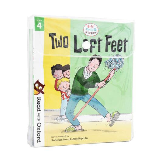 Biff, Chip and Kipper Stage 4 Read with Oxford Phonics 16 Books by Roderick hunt - Ages 0-5 -Paperback 0-5 Oxford University Press