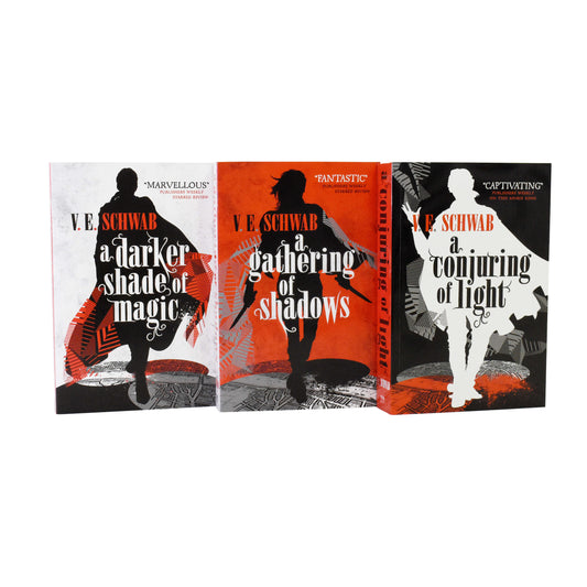 A Darker Shade Of Magic Trilogy 3 Books Box Set By V. E. Schwab - Fiction - Paperback