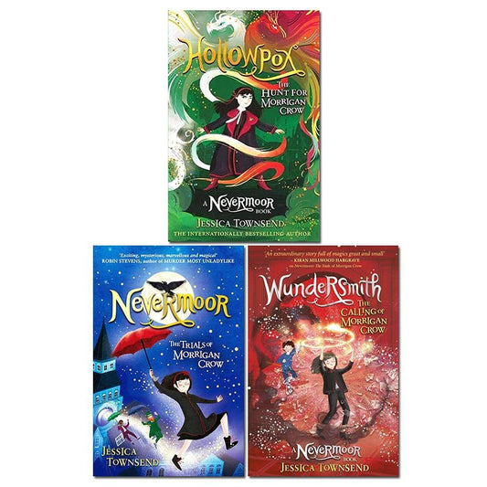 Morrigan Crow Nevermoor Series By Jessica Townsend 3 Books Collection Set - Age 8-11 - Paperback 9-14 Orion Children's Books