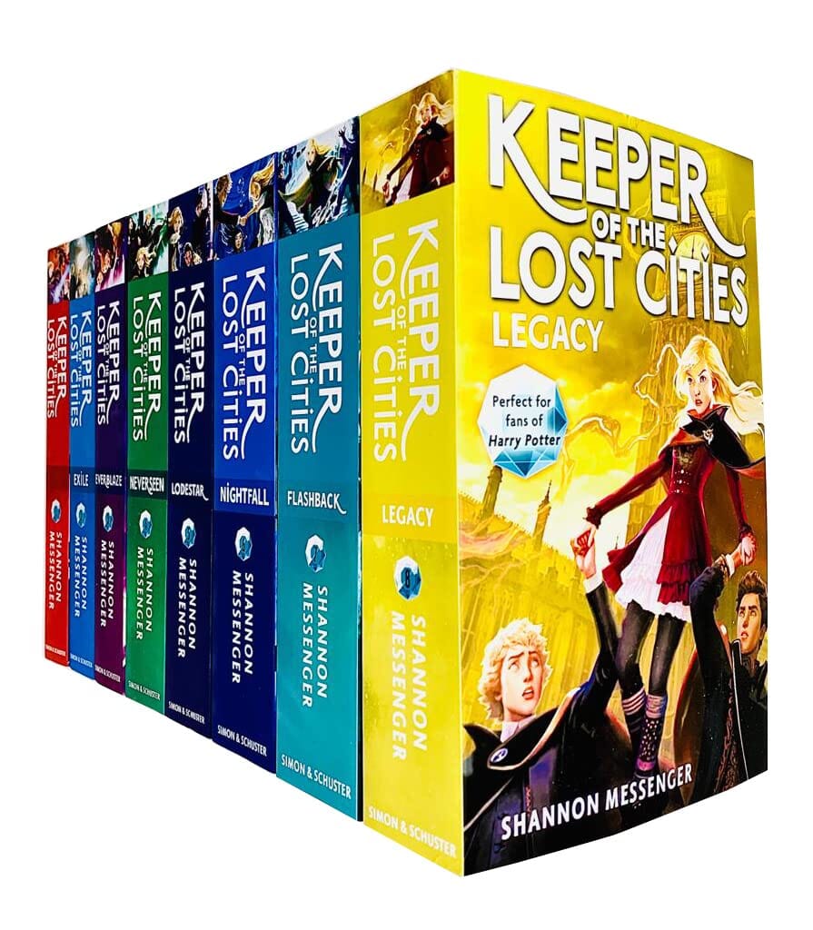 Keeper of the Lost Cities by Shannon Messenger 8 Books Box Set - Young Adult - Paperback Young Adult Simon & Schuster Ltd