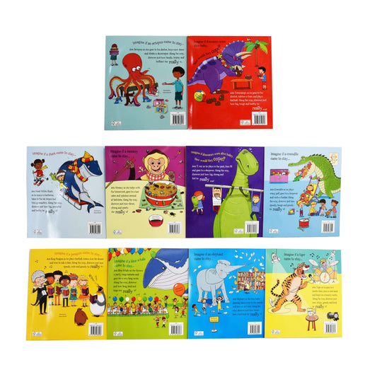 What If Series by Camilla de le Bédoyère 10 Books Set - Age 4-7 - Paperback 5-7 QED Publishing