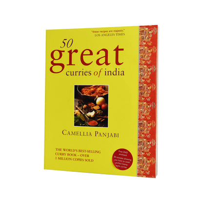 Fifty Great Curries of India Book & DVD by Camellia Panjabi - Paperback Non Fiction Kyle Books