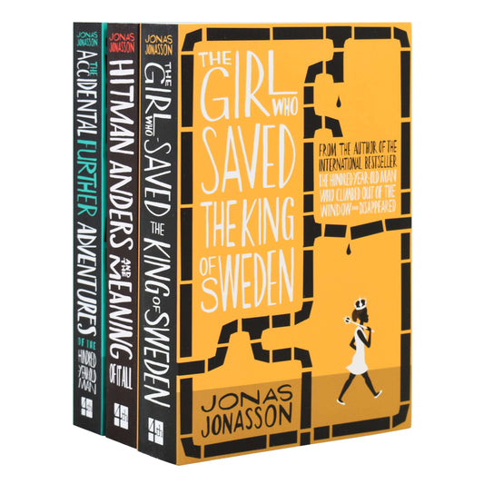 Jonas jonasson 3 books collection set - Fiction Books - Paperback Fiction Fourth Estate Ltd