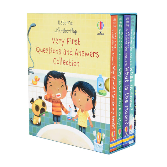 Usborne Very First Questions and Answers 4 Board Books Box by Katie Dayne - Ages 0-5 - Board Book 0-5 Usborne