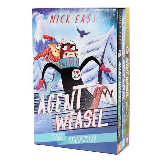 Agent Weasel Series 3 Books Collection Set By Nick East – Ages 7-9 - Paperback 7-9 Hodder Children's Books