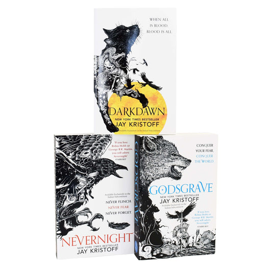 The Nevernight Chronicle by Jay Kristoff 3 Books Collection Set - Fiction - Paperback Fiction HarperCollins Publishers