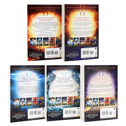 Heroes of Olympus Complete Collection 5 Books Set By Rick Riordan - Age 9-14 - Paperback 9-14 Penguin