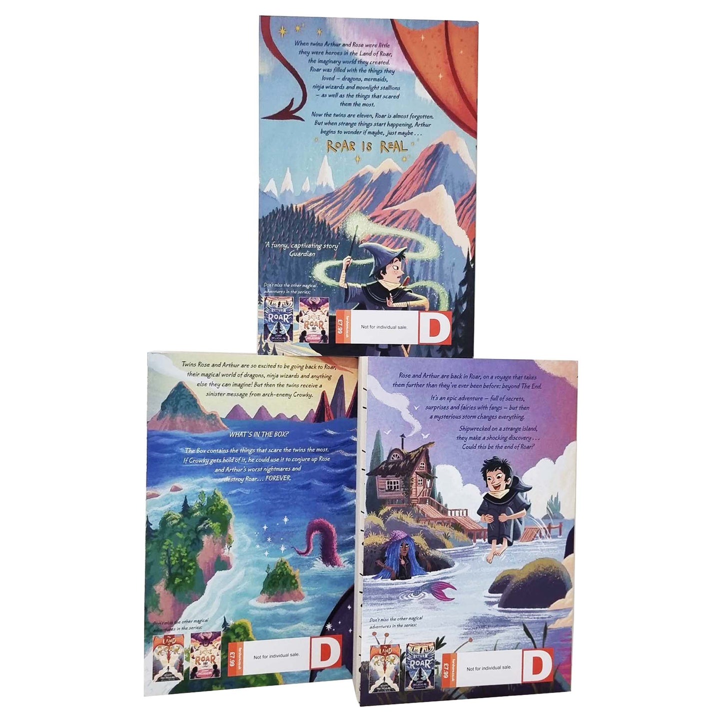 The Land of Roar Series by Jenny McLachlan 3 Books Collection Set - Ages 9-14 - Paperback