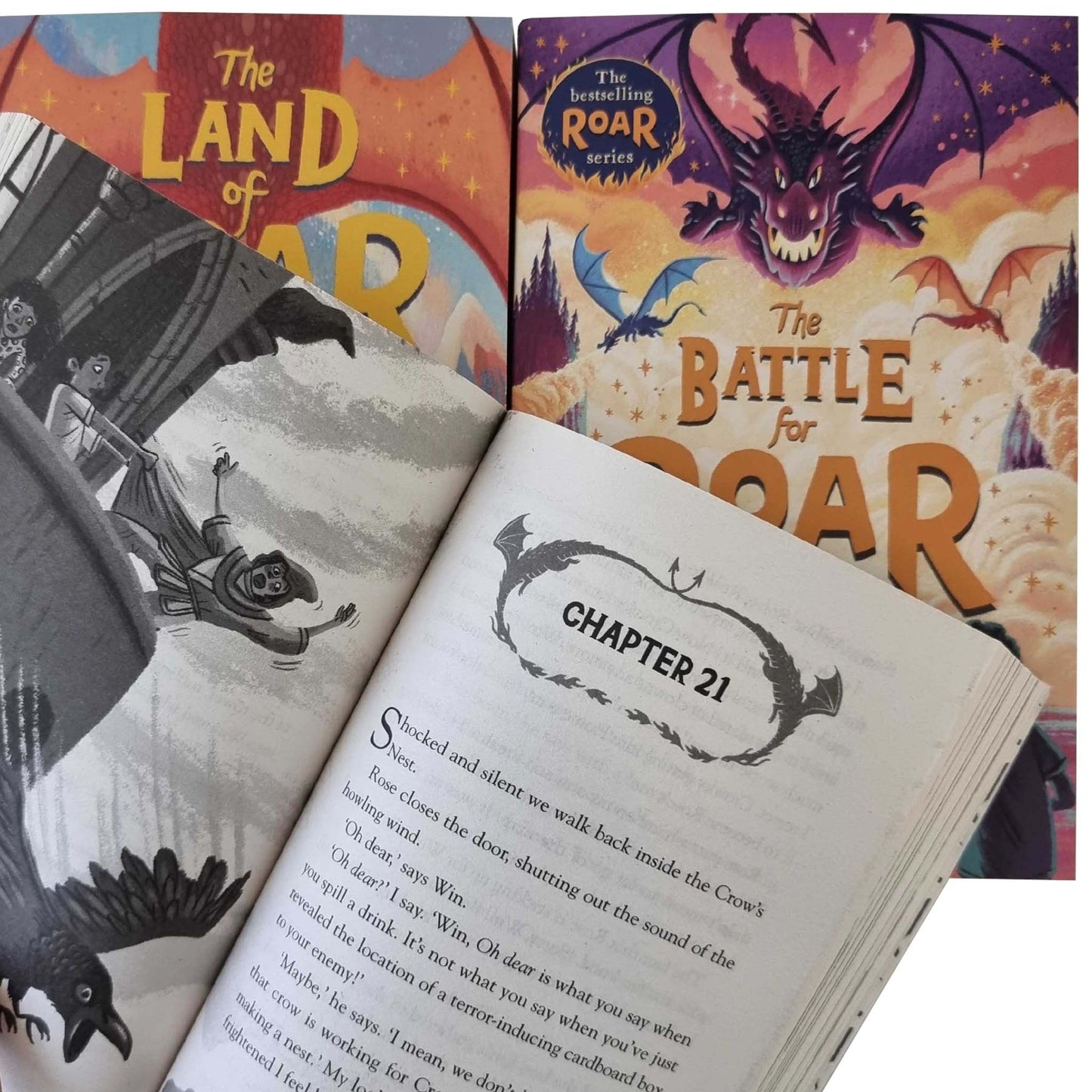 The Land of Roar Series by Jenny McLachlan 3 Books Collection Set - Ages 9-14 - Paperback