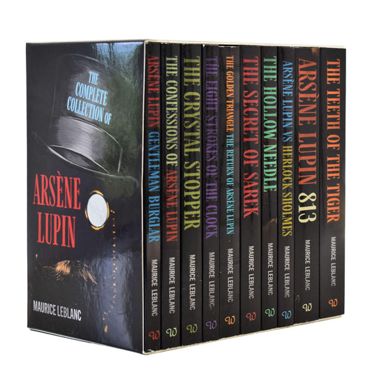 The Complete Collection of Arsène Lupin 10 Books Box Set by Maurice LeBlanc - Young Adult - Paperback Young Adult WILCO BOOKS