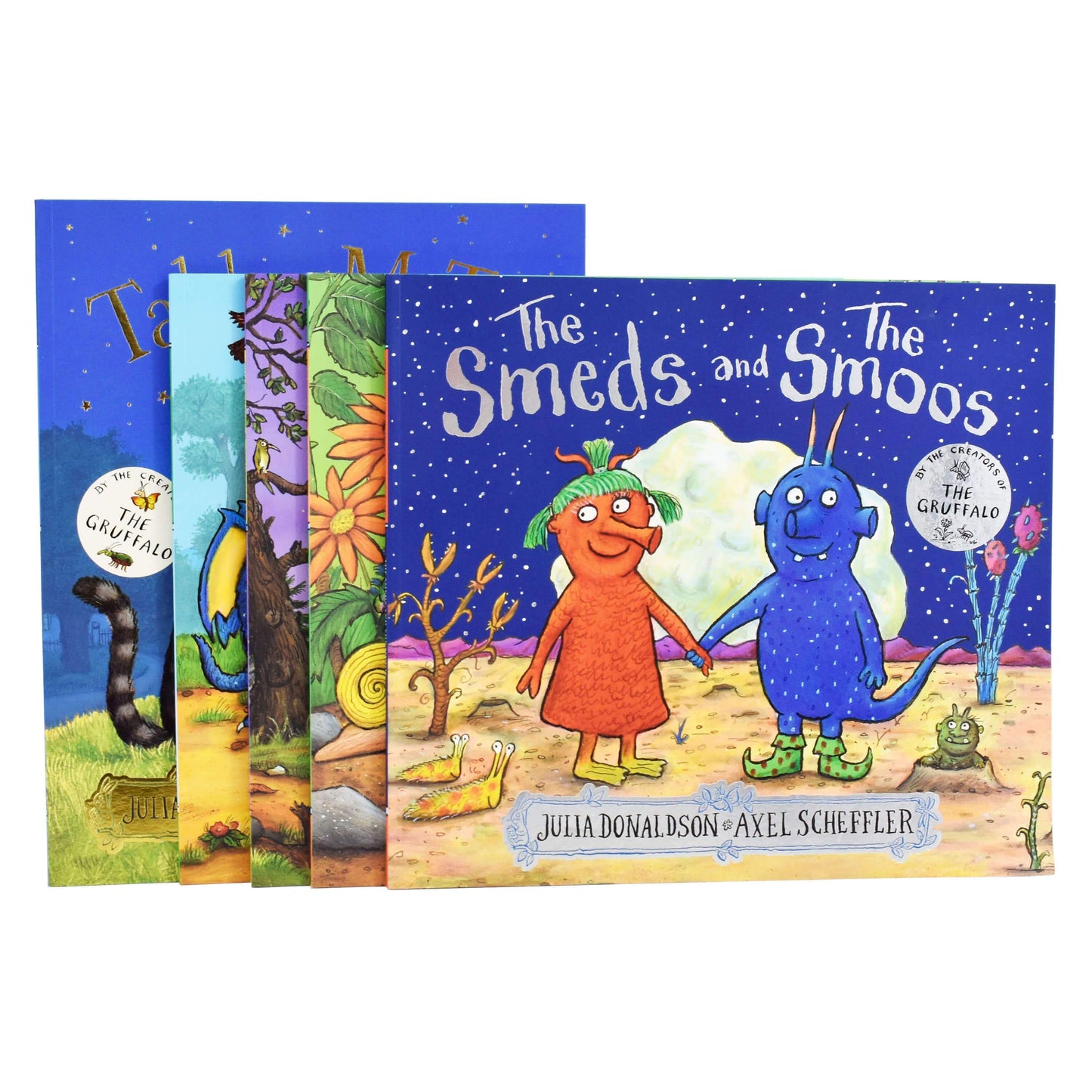 Julia Donaldson Zog 5 Books Collection Set (Smoos, Superworm, Rat, Mctat, Zog) - Ages 9-14 - Paperback 9-14 Alison Green Books