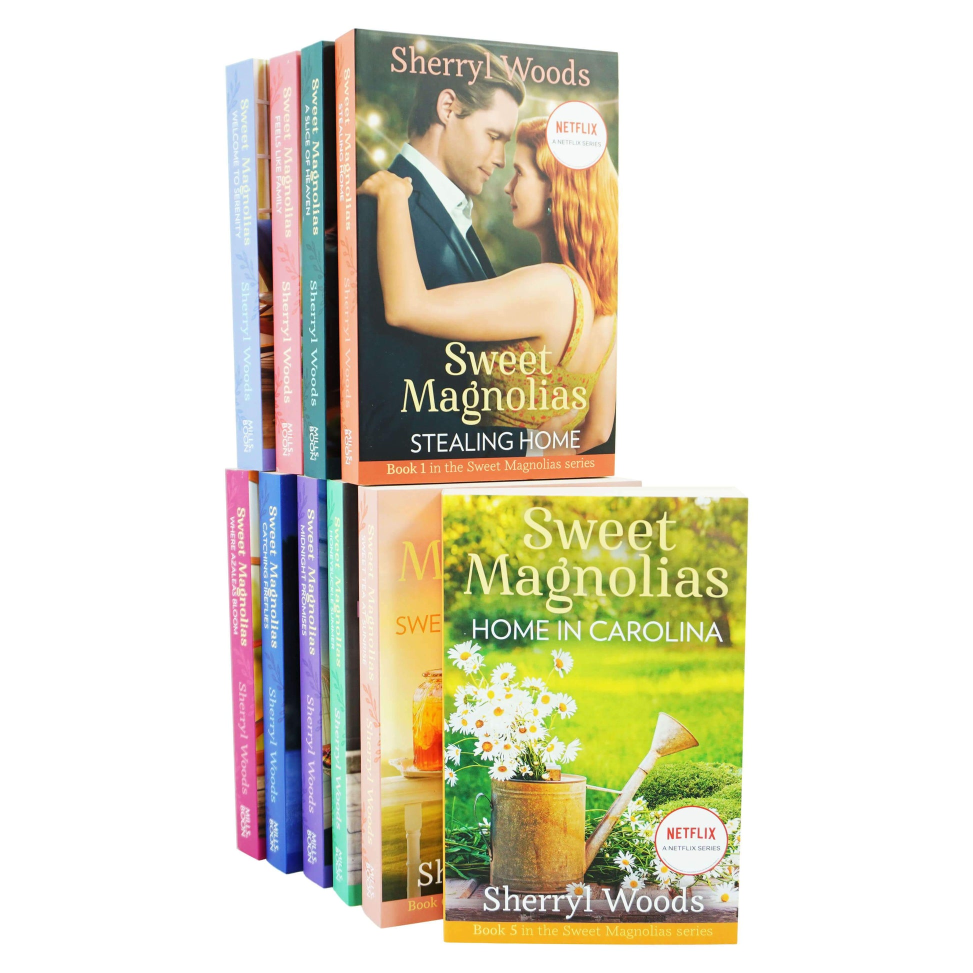 Sweet Magnolias Series 10 Books Collection Set By Sherryl Woods - Young Adult - Paperback Young Adult Mills & Boon