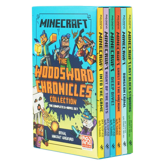 Minecraft The Woodsword Chronicles By Nick Eliopulos 6 Books Collection Set - Ages 9-14 - Paperback 9-14 Farshore