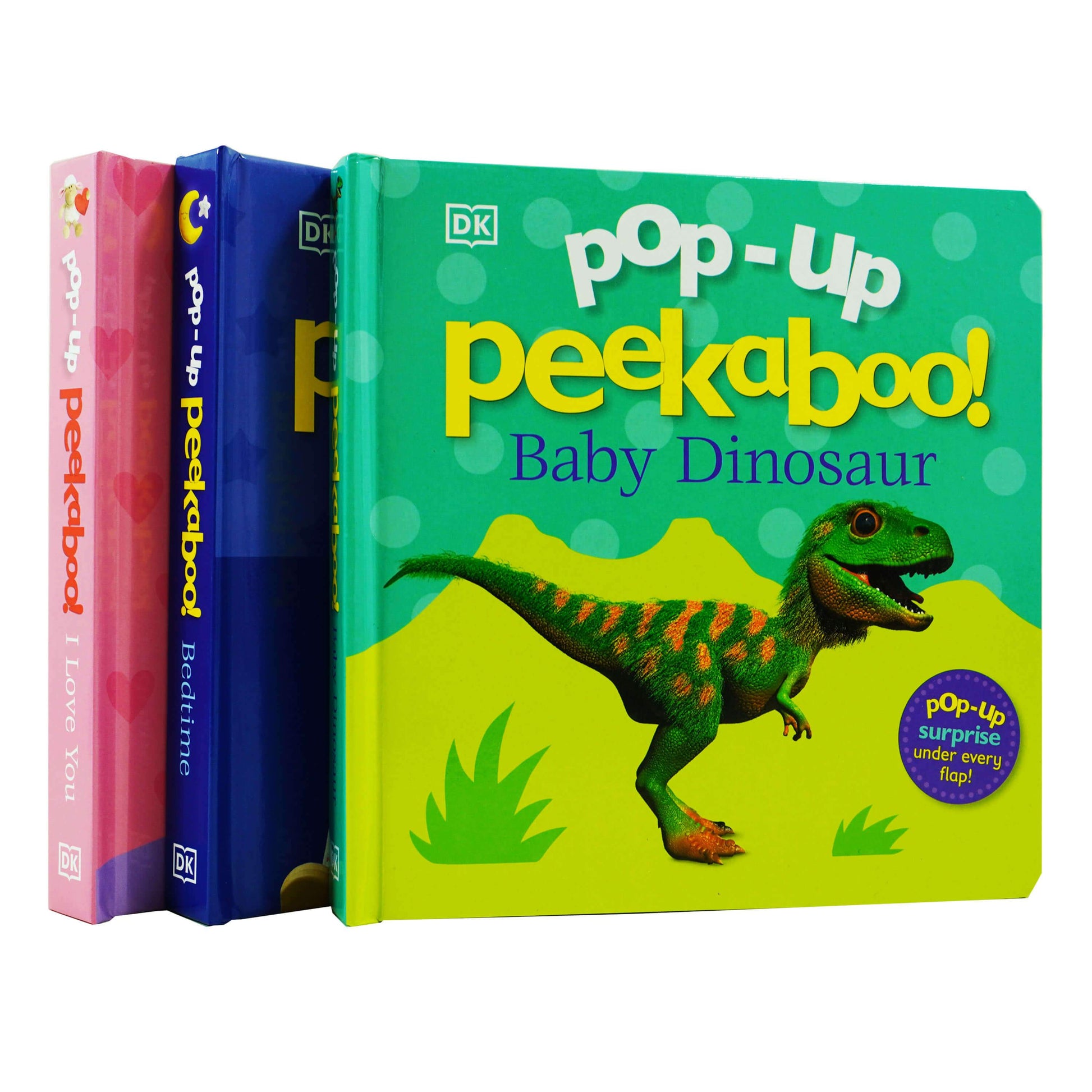 Pop-Up Peekaboo! 3 Books Collection: Surprise Under Every Flap! By DK - Ages 0-5 - Board Book 0-5 DK