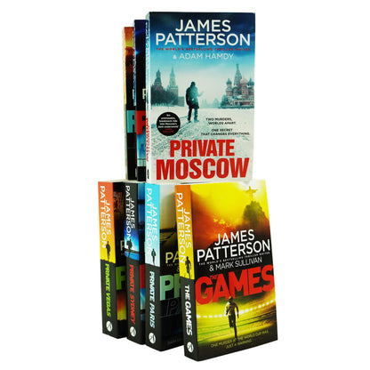 James Patterson Private Series 9 - 15 Collection 7 Books Set - Young Adult - Paperback Young Adult Arrow Books