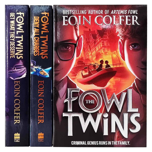 The Fowl Twins Series 3 Books Collection Set By Eoin Colfer - Ages 9-14 - Paperback 9-14 HarperCollins Publishers