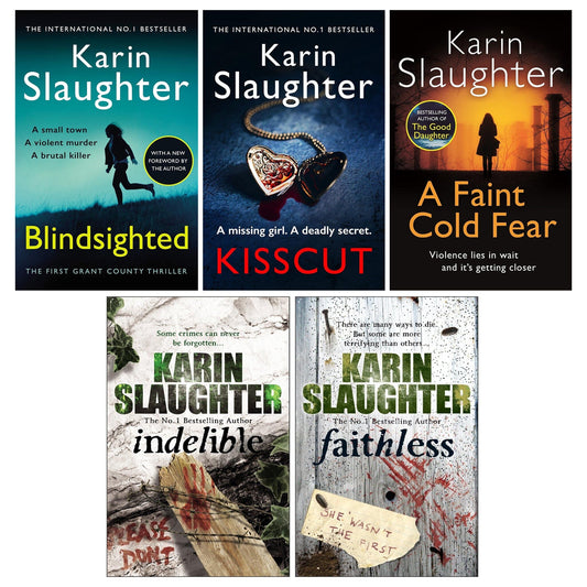 Grant County Series (Book 1-5) by Karin Slaughter 5 Books Collection Set - Fiction - Paperback Fiction Penguin