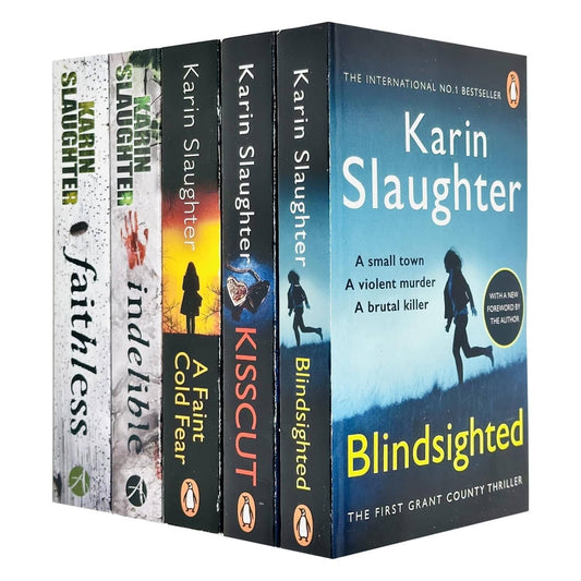 Grant County Series (Book 1-5) by Karin Slaughter 5 Books Collection Set - Fiction - Paperback Fiction Penguin