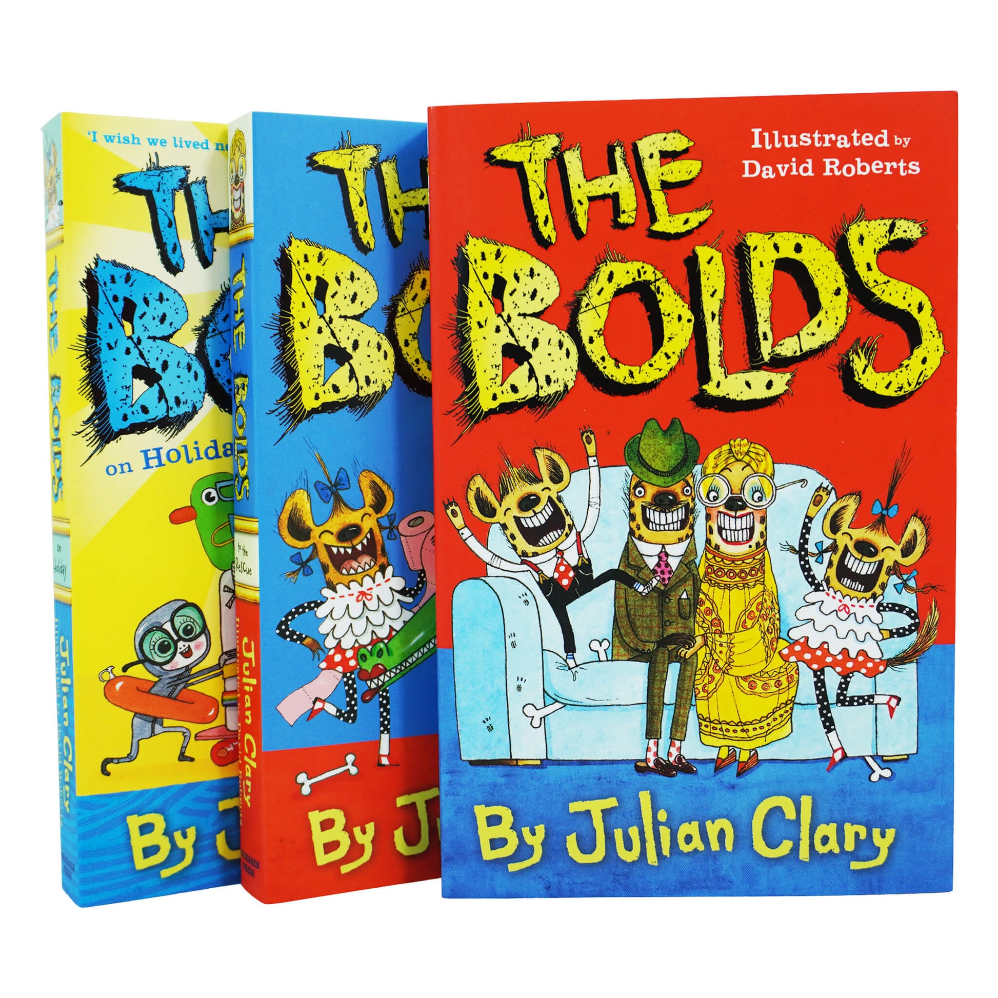 The Bolds Series Collection 3 Books Set By Julian Clary - Age 7-9 - Paperback 7-9 Andersen