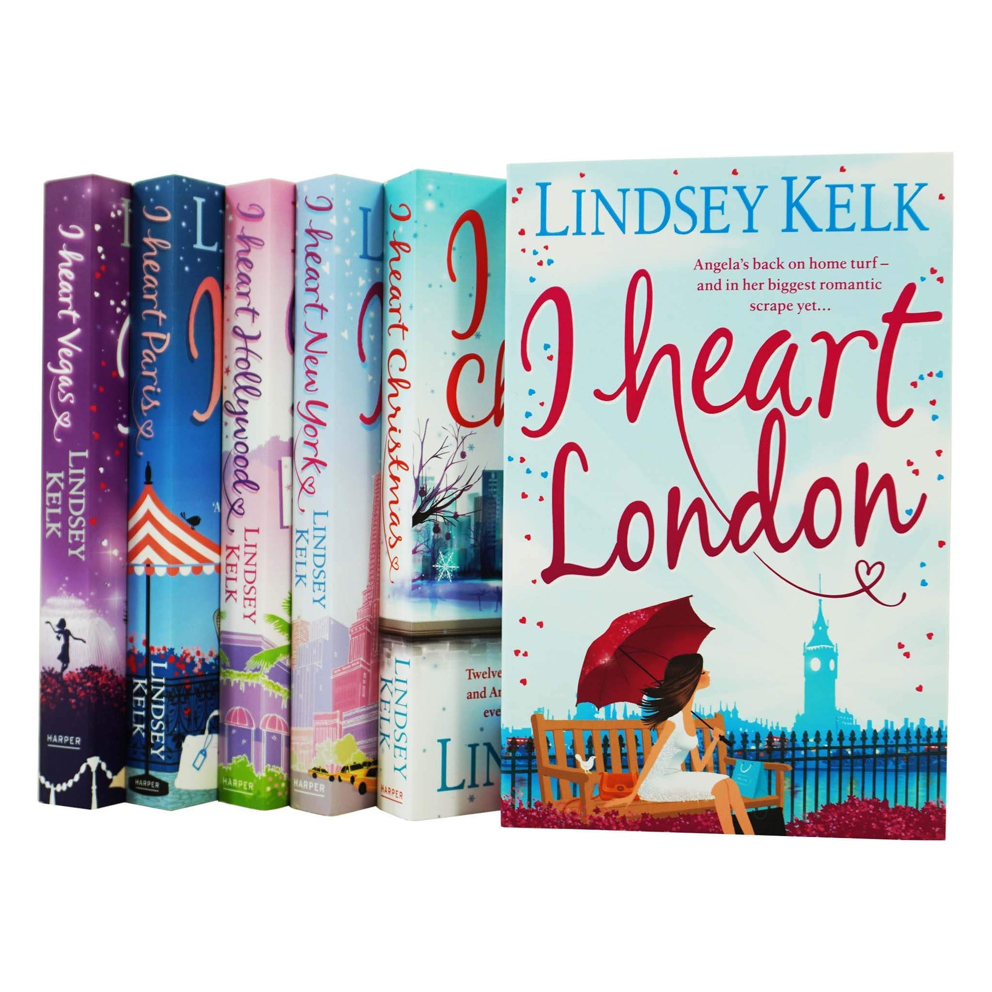 I Heart Series 6 Books Collection Set By Lindsey Kelk - Adult - Paperback Adult HarperCollins Publishers