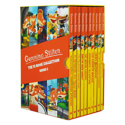 Geronimo Stilton : The 10 Books Collection Series 5 - Ages 5-8 - Paperback 5-7 Sweet Cherry Publishing