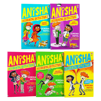 Anisha, Accidental Detective Series 5 Books Collection Set By Serena Patel - Ages 7-11 - Paperback 7-9 Usborne Publishing Ltd