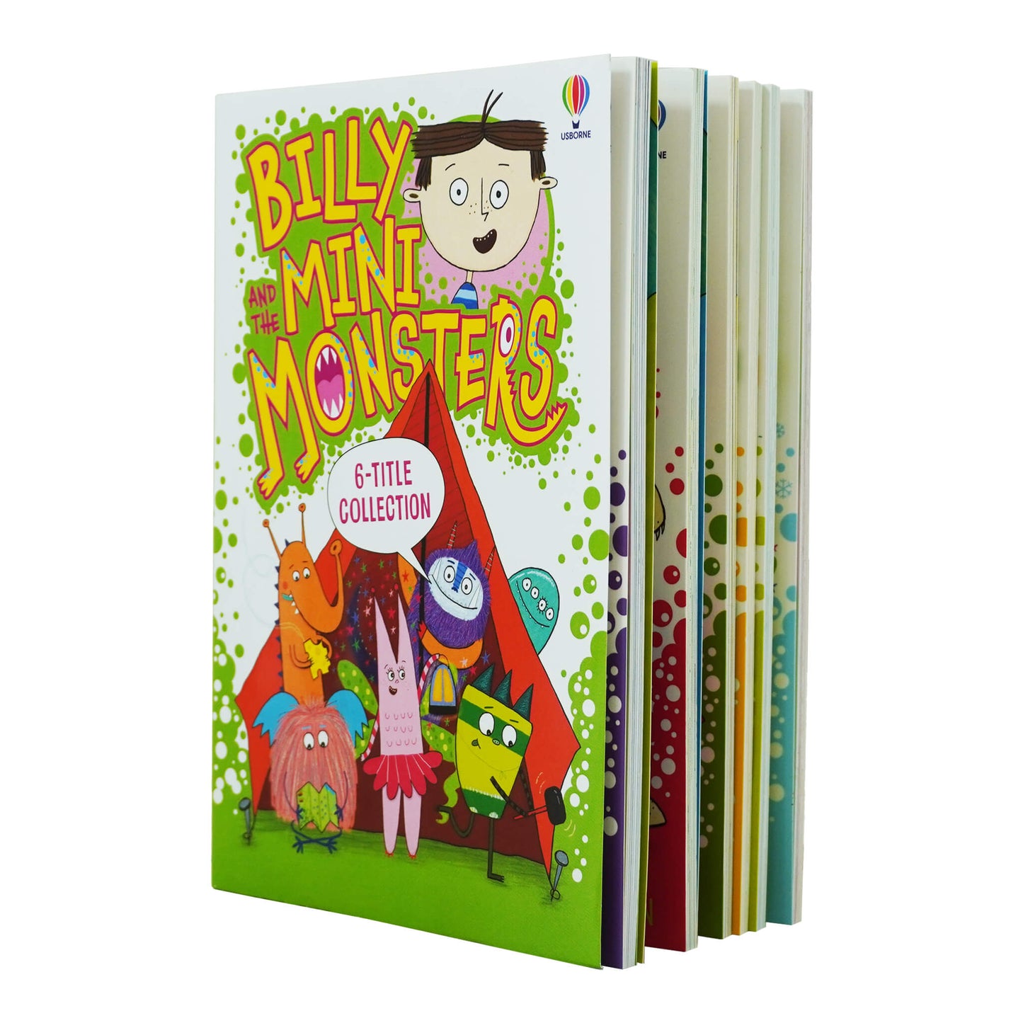 Billy and the Mini Monsters Series 2 (7-12) Collection 6 Books Set by Zanna Davidson - Ages 5-9 - Paperback 5-7 Usborne Publishing Ltd