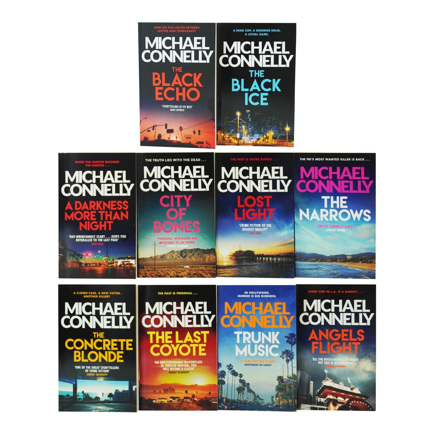 康納利 (Michael Connelly) 著《哈利博斯》：1-10 冊套裝 - 小說 - 平裝本