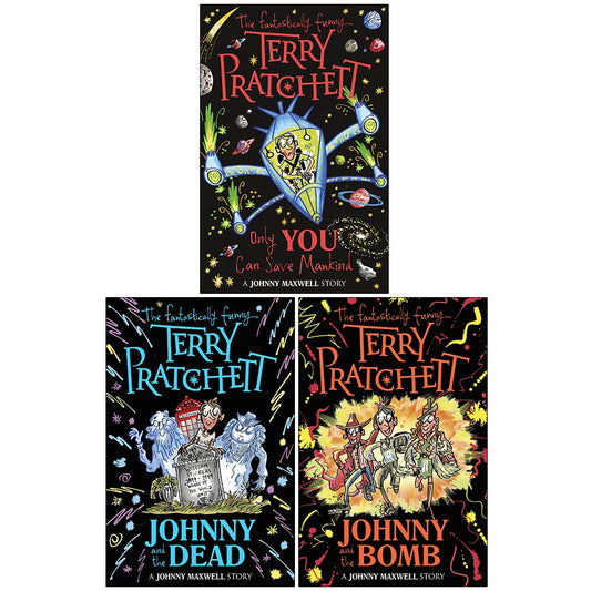 Johnny Maxwell Series by Terry Pratchett 3 Books Collection Set - Age 9-11 - Paperback