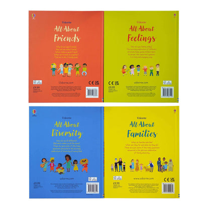 All About Series 4 Books Collection Set By Felicity Brooks (Usborne My First Book) - Ages 3-8 - Hardback 0-5 Usborne Publishing Ltd