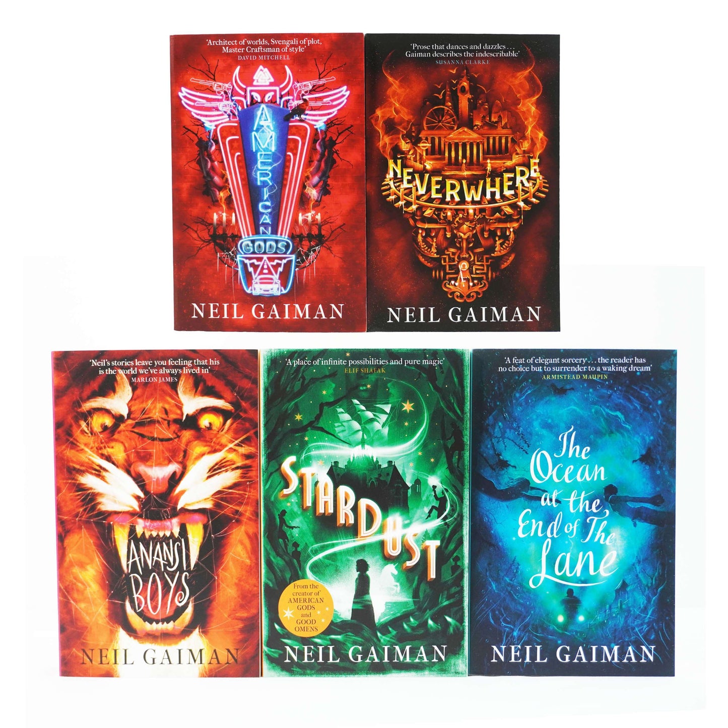 The Neil Gaiman Collection 5 Books Box Set - Fiction - Paperback Fiction Headline